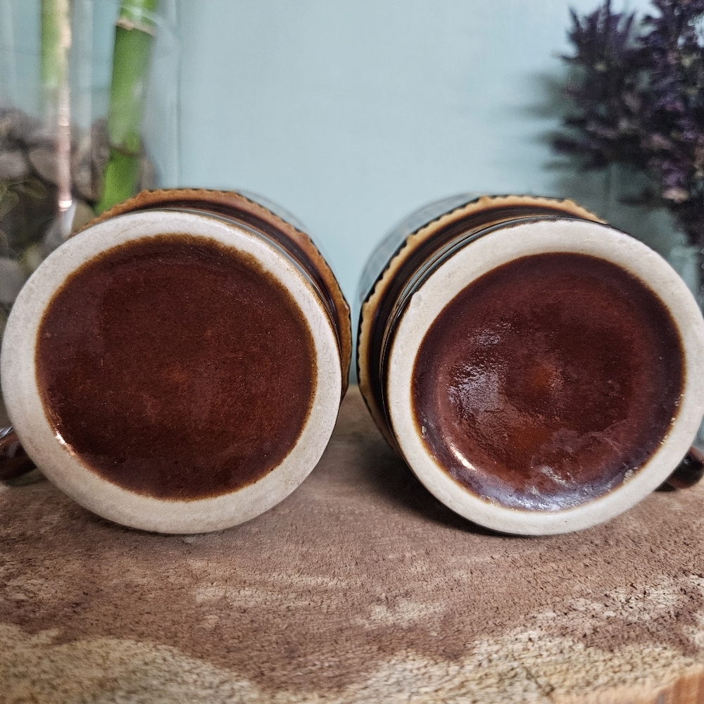 Mid-century Stackable Mug Set - Picture 9 of 11